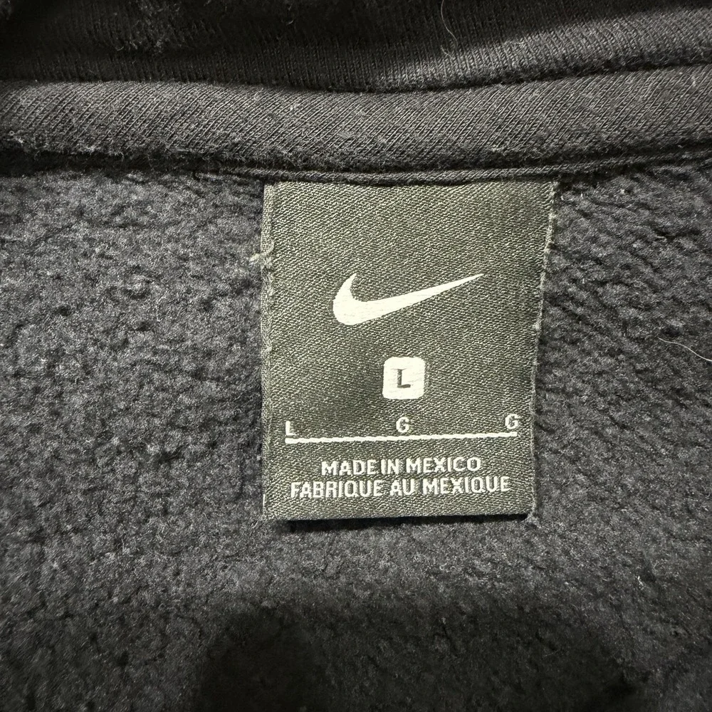 Nike Georgia Bulldogs Hoodie Mens Large Black Camo Logo USA Flag NCAA Fleece